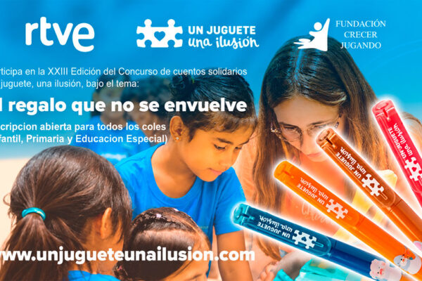 ‘Un Juguete, Una Ilusión’ abre la XXIII edición del Concurso de Cuentos Solidarios